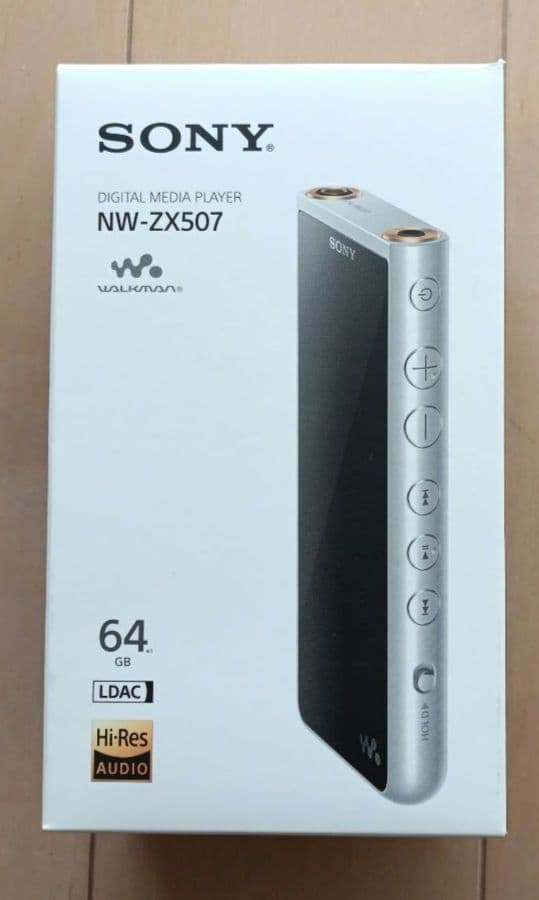 【動作確認済】SONY ハイレゾ対応 WALKMAN NW-ZX507 64GB