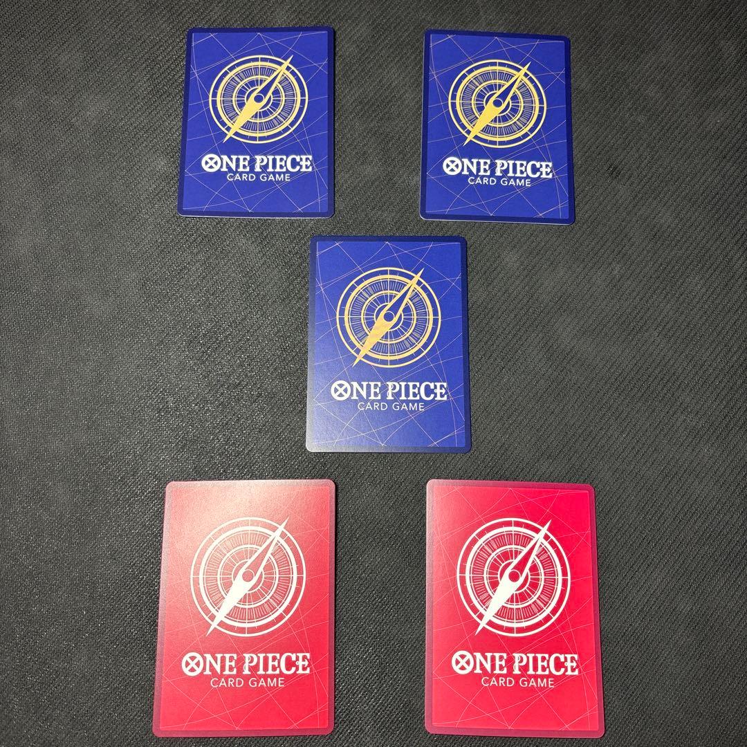 ワンピカ　モンキー・D・ルフィ、トラファルガー・ローSEC含む5枚セット