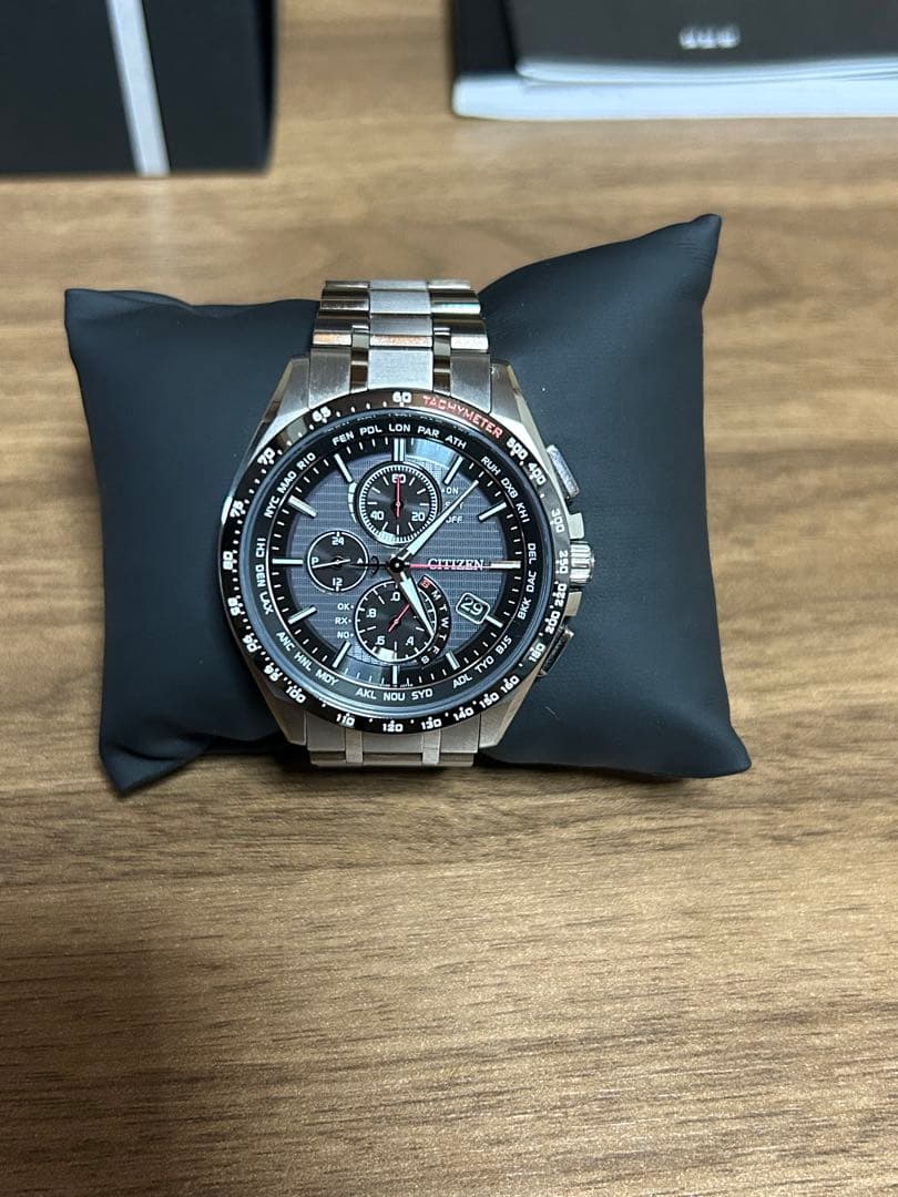 シチズン AT8144-51E アテッサ エコドライブ ソーラー電波時計