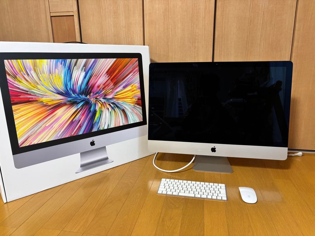 iMac 27インチ 2017 Retina5K 8GB 1TB 純正付属