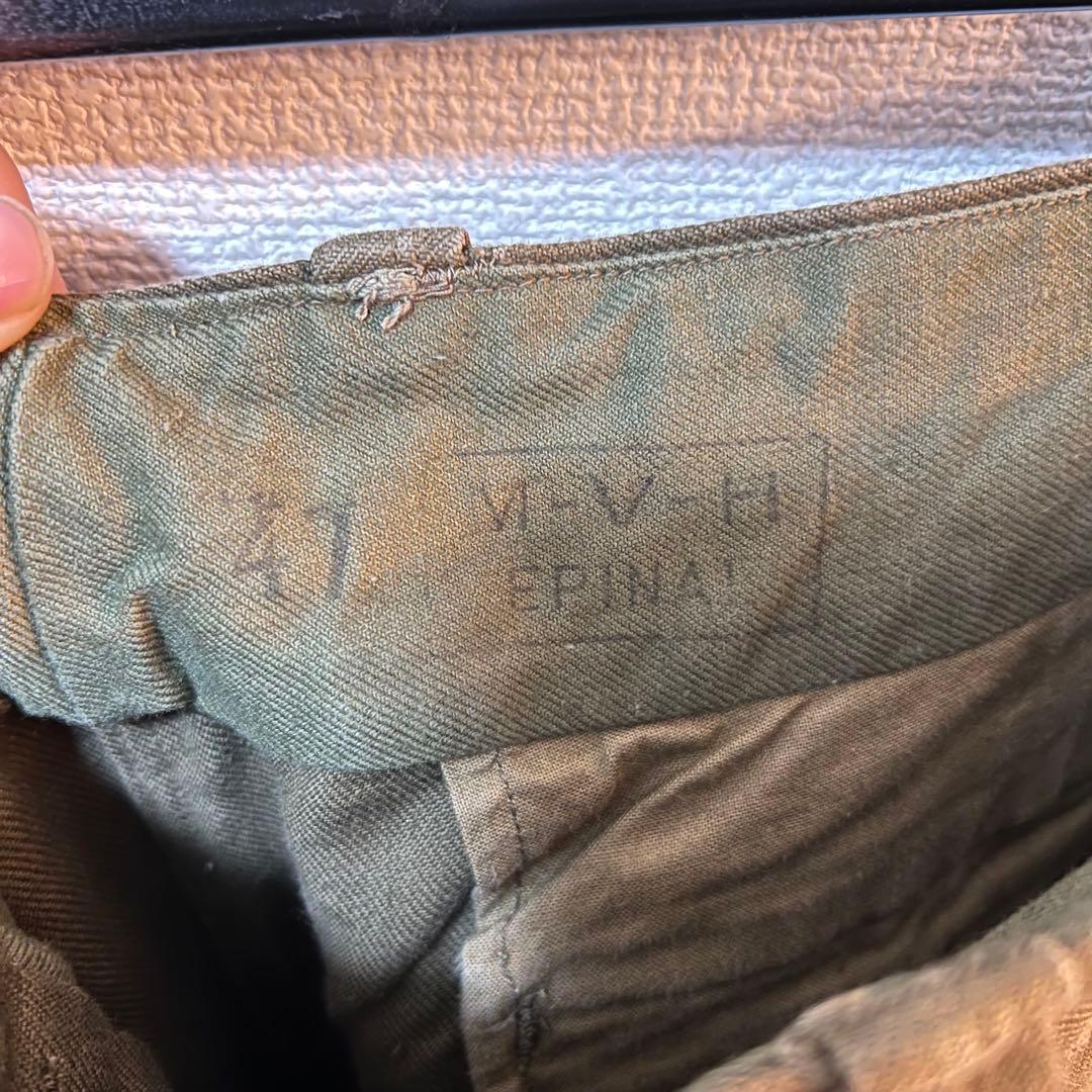 50s French military M47カーゴパンツ