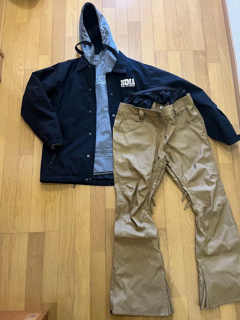 スノーボードウェアレディース上下セット