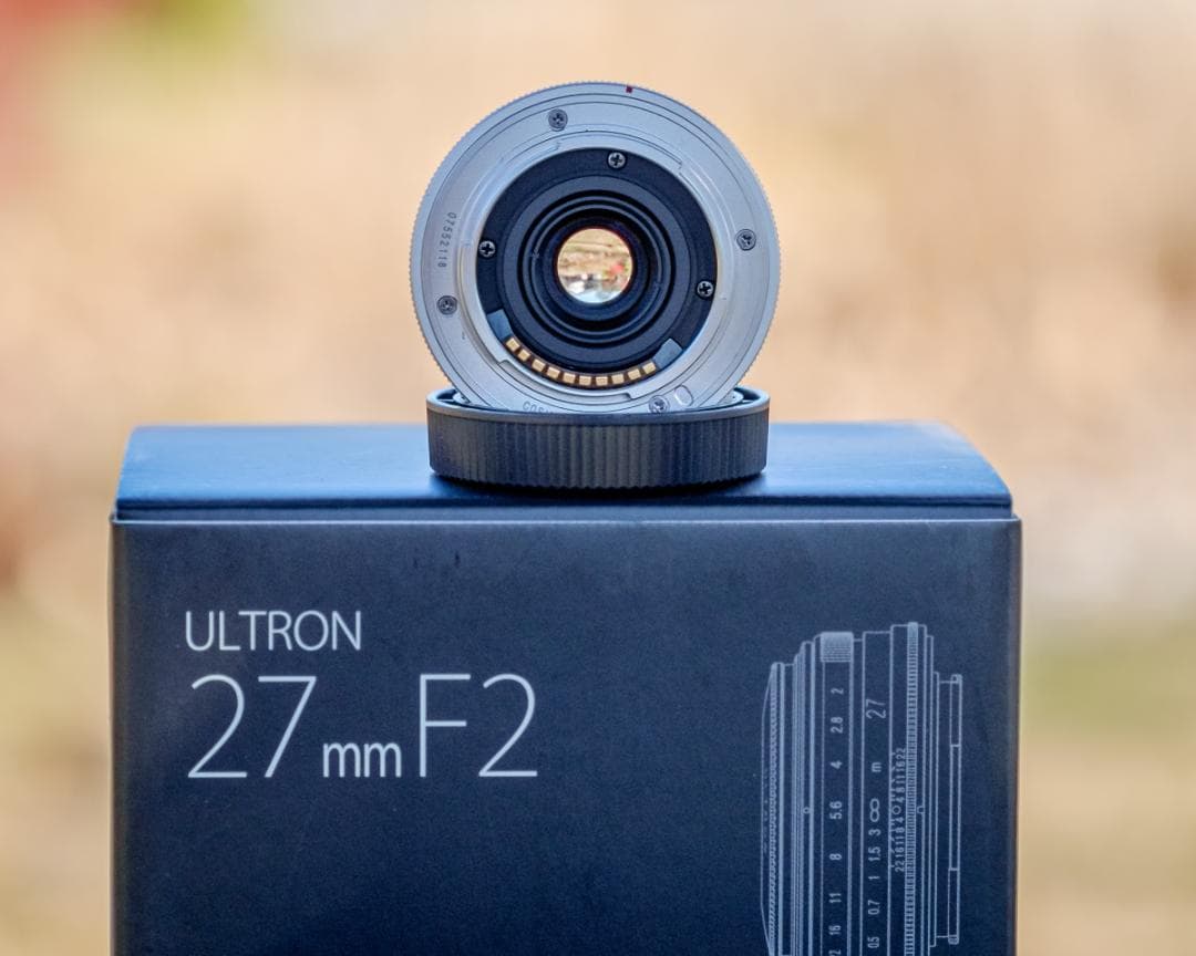 Voigtlander Ultron 27mm f2 Xマウント 新品同様