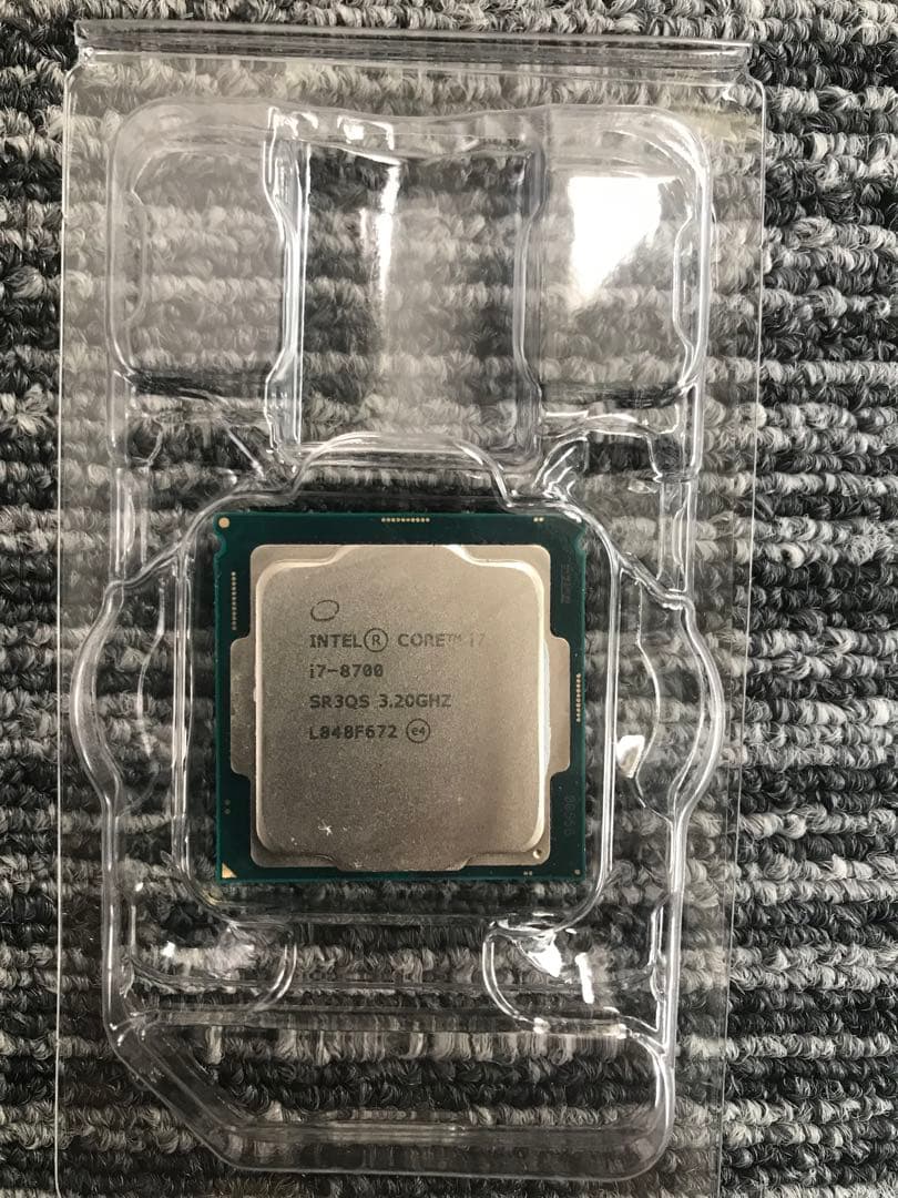 CPU Intel Core i7-8780 3.20GHz CPU