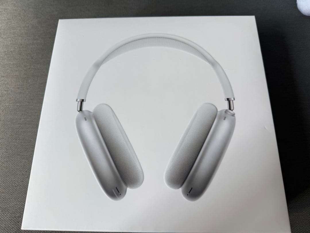 AirPods Max 純正透明ケース付き　箱付き