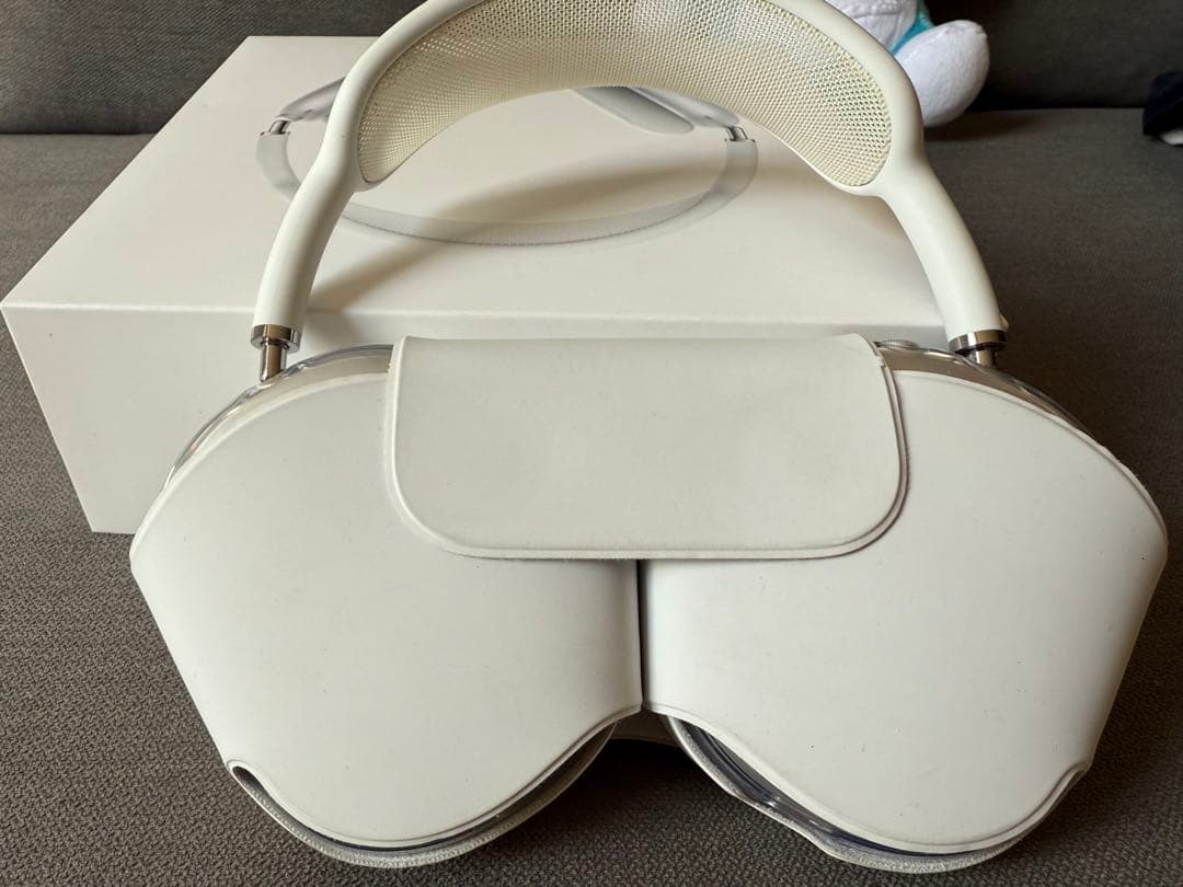 AirPods Max 純正透明ケース付き　箱付き