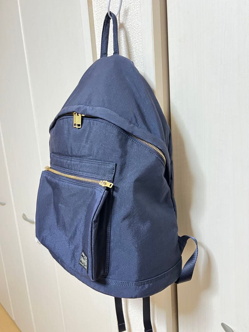 【美品】PORTER ドラフト デイパック　色ネイビー　リュック　バックパック