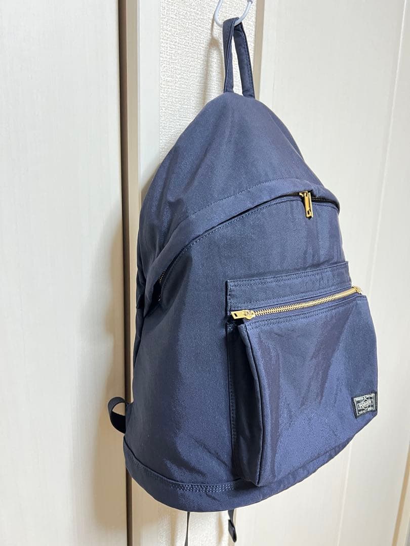 【美品】PORTER ドラフト デイパック　色ネイビー　リュック　バックパック