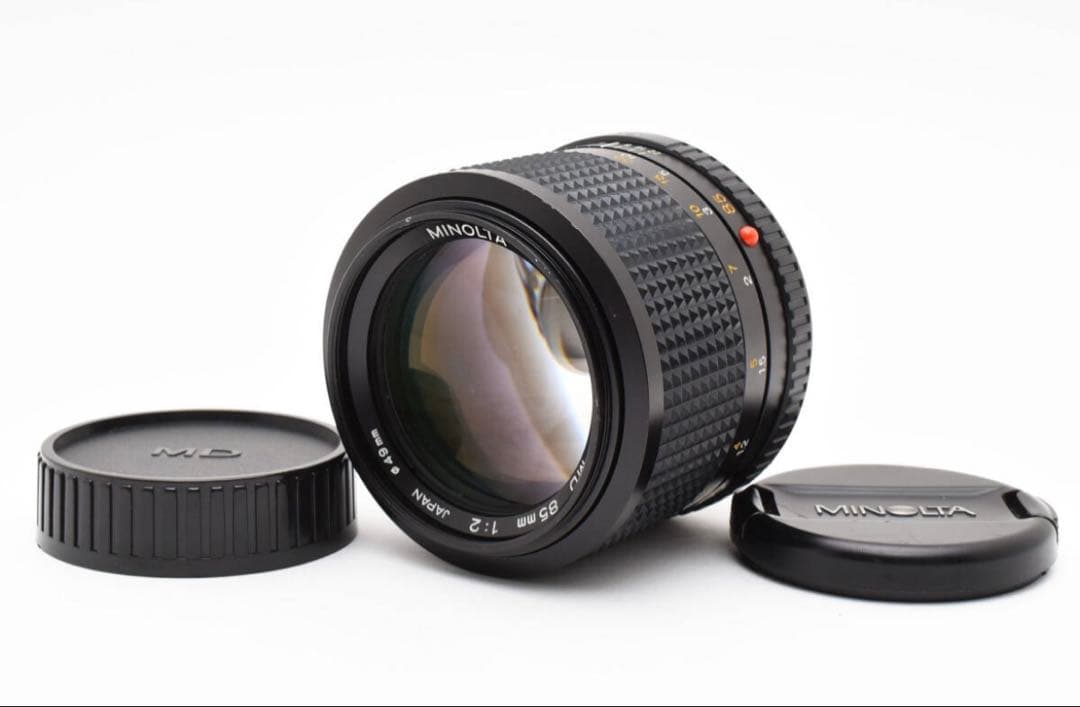 「訳あり」MINOLTA MD ROKKOR 85mm f/2 ロッコール