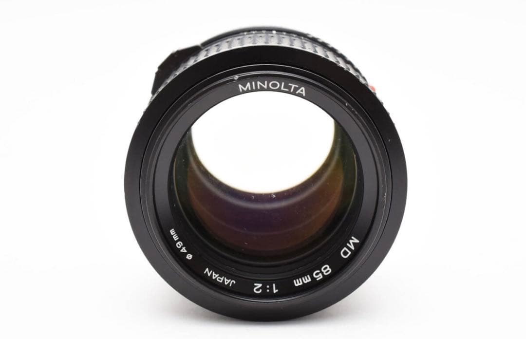 「訳あり」MINOLTA MD ROKKOR 85mm f/2 ロッコール
