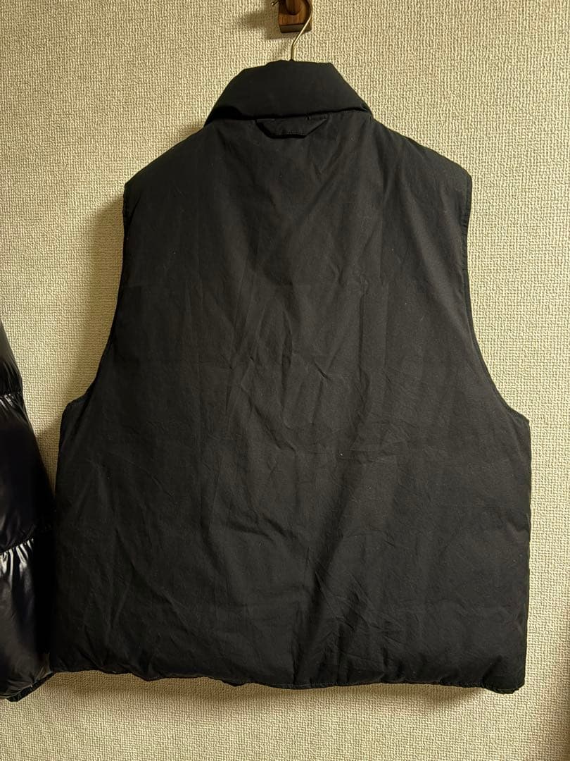 【MUJI LABO】高密度織り撥水ダウンベストS-M ジャケット　ノースリーブ