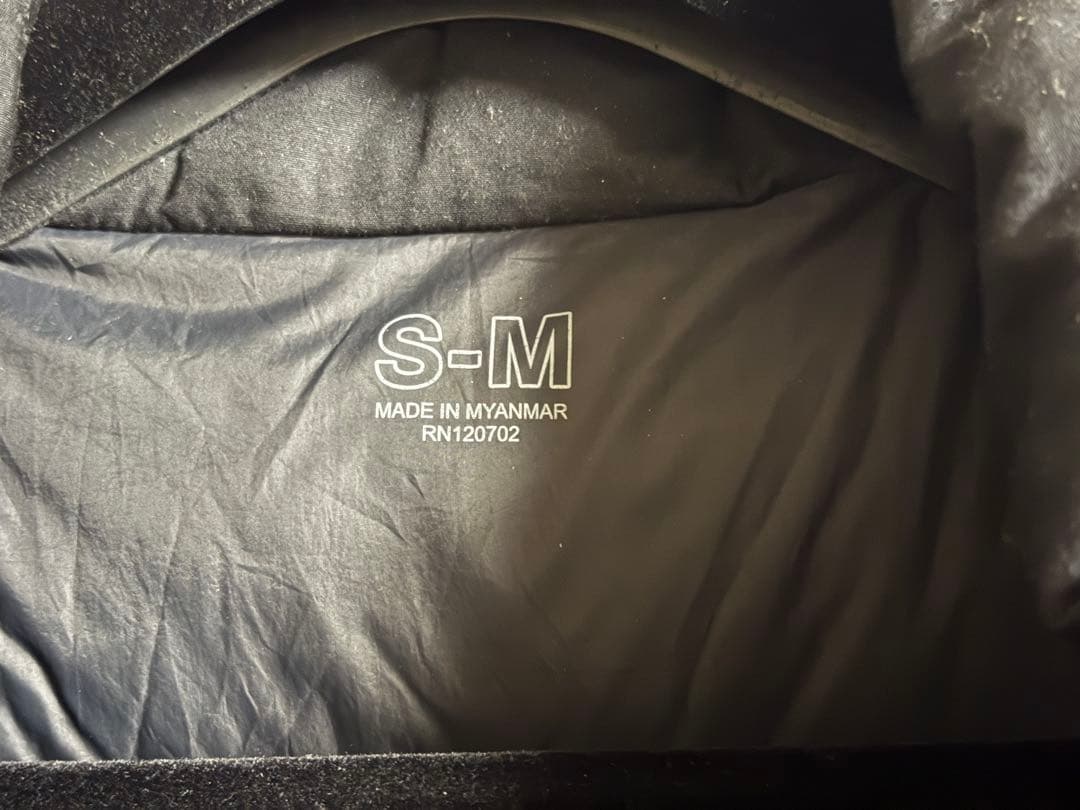 【MUJI LABO】高密度織り撥水ダウンベストS-M ジャケット　ノースリーブ