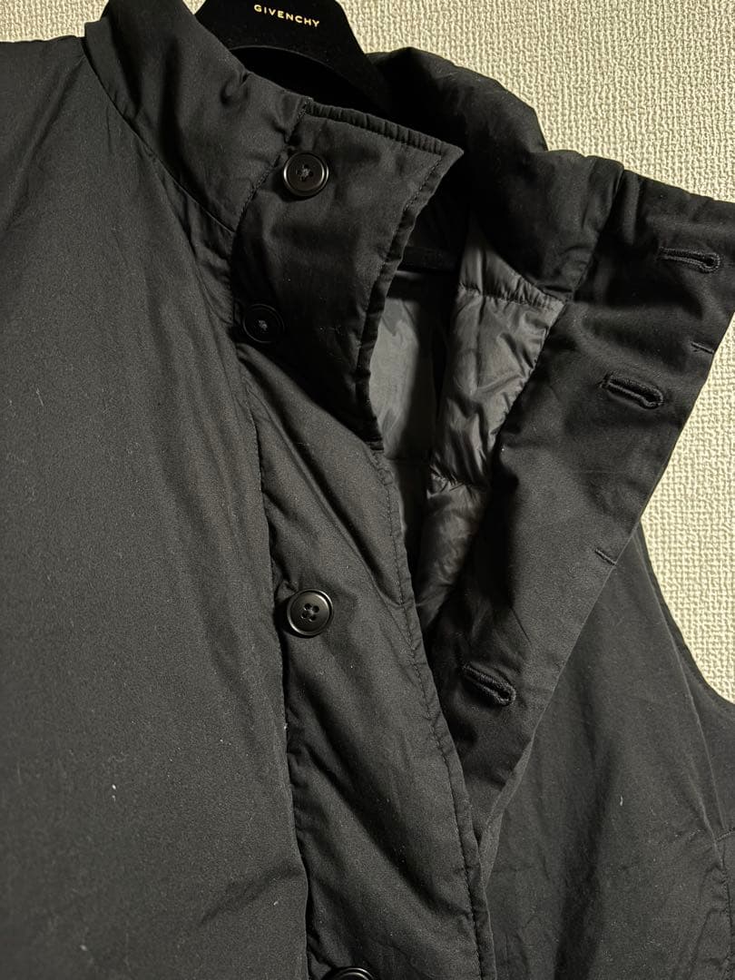 【MUJI LABO】高密度織り撥水ダウンベストS-M ジャケット　ノースリーブ