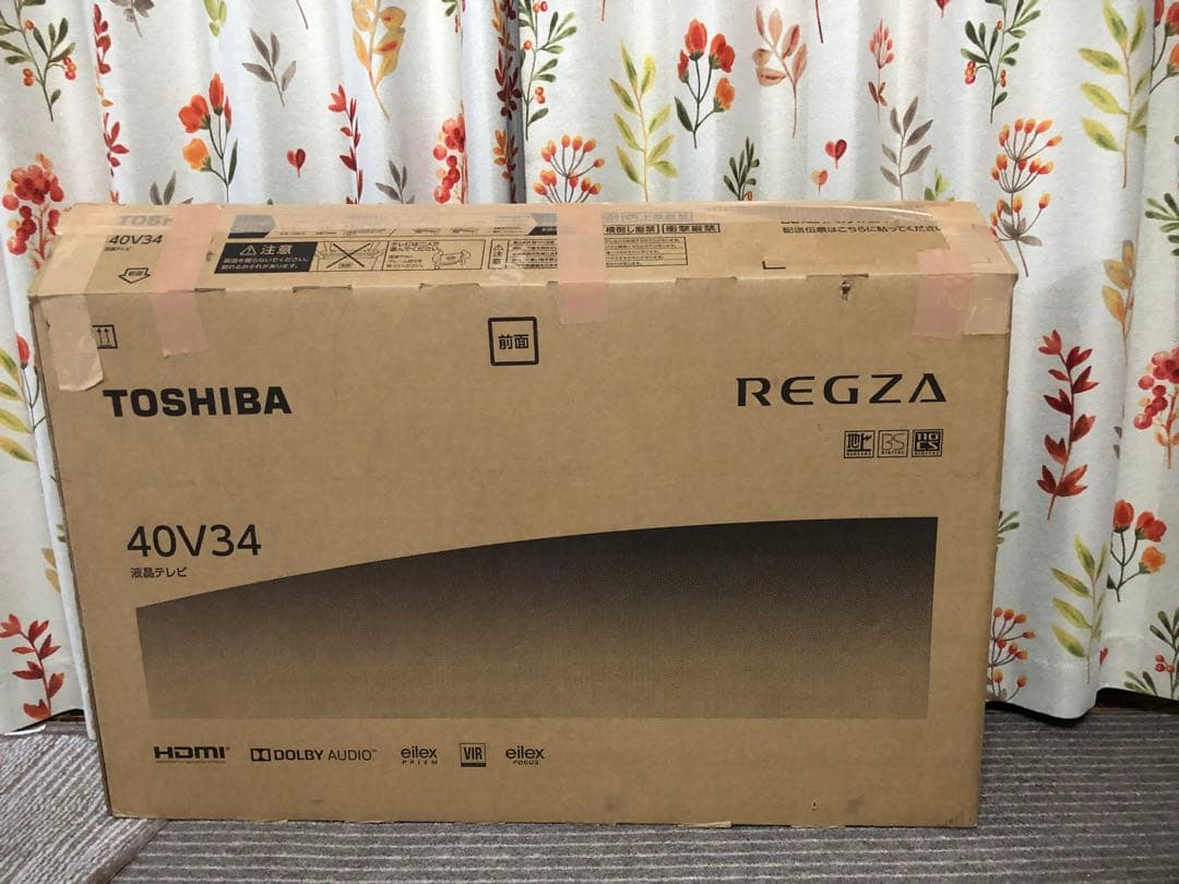 TOSHIBA REGZA 40V34 テレビ　未使用品