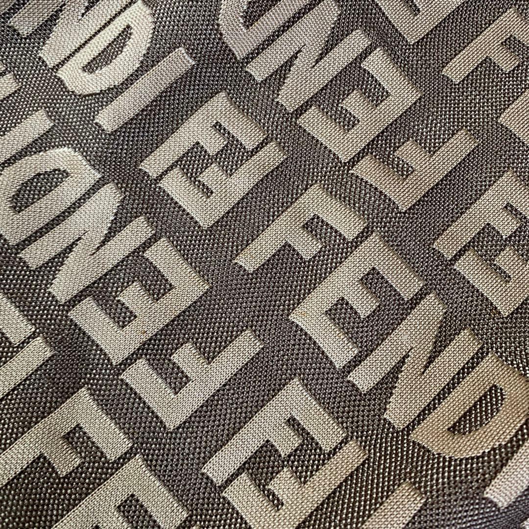 W6)FENDI jeans フェンディ　ズッカ柄 半袖 Ｔシャツ ロゴ