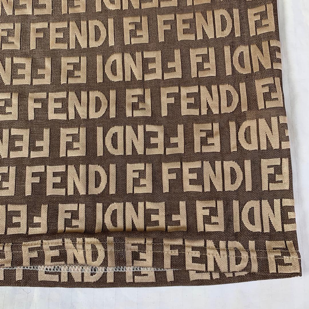 W6)FENDI jeans フェンディ　ズッカ柄 半袖 Ｔシャツ ロゴ