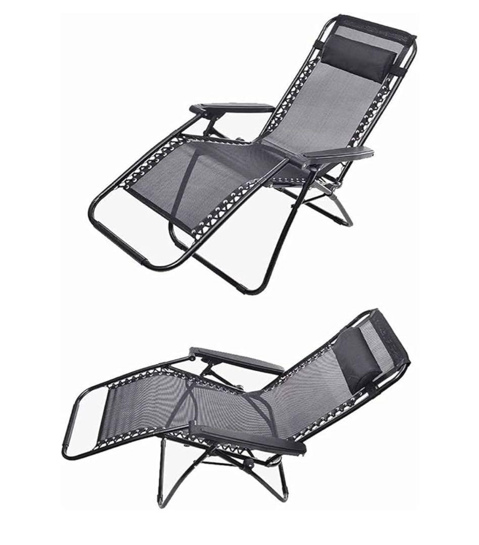 【BLACK550】定価22万　テラス　チェア　デッキ　アウトドア　椅子