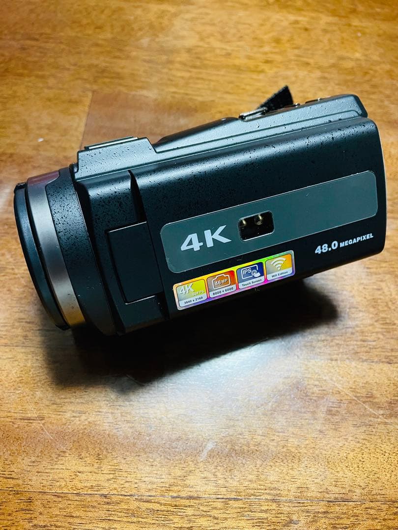 美品☆ビデオカメラ　16倍ズーム　4K撮影　一式セット