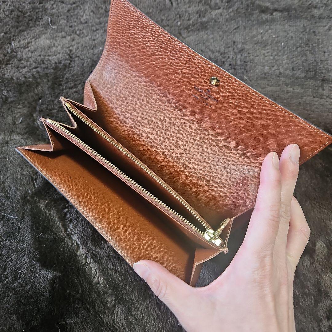 LOUIS VUITTON モノグラム 二つ長財布 カードポケット2枚