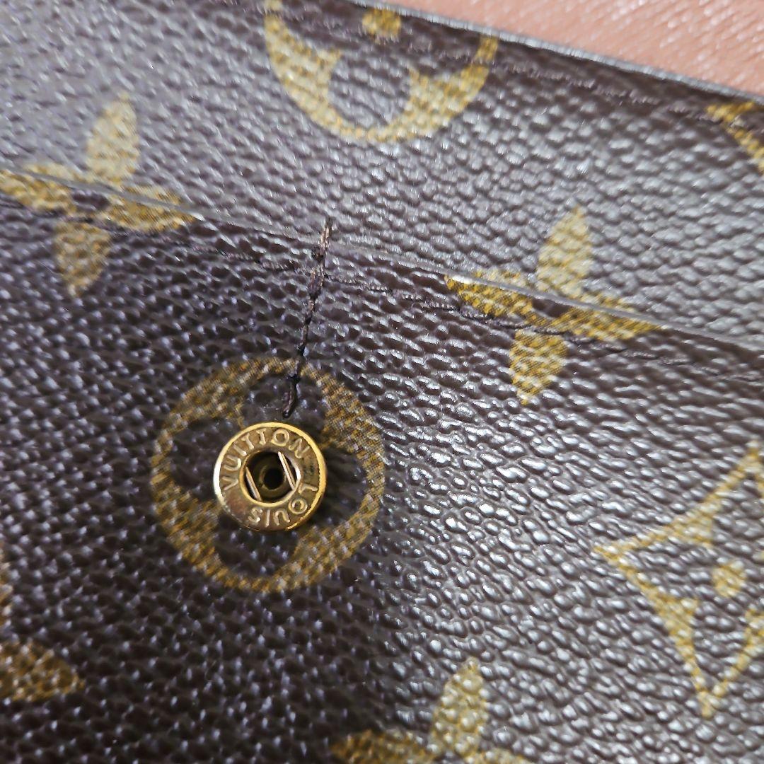 LOUIS VUITTON モノグラム 二つ長財布 カードポケット2枚