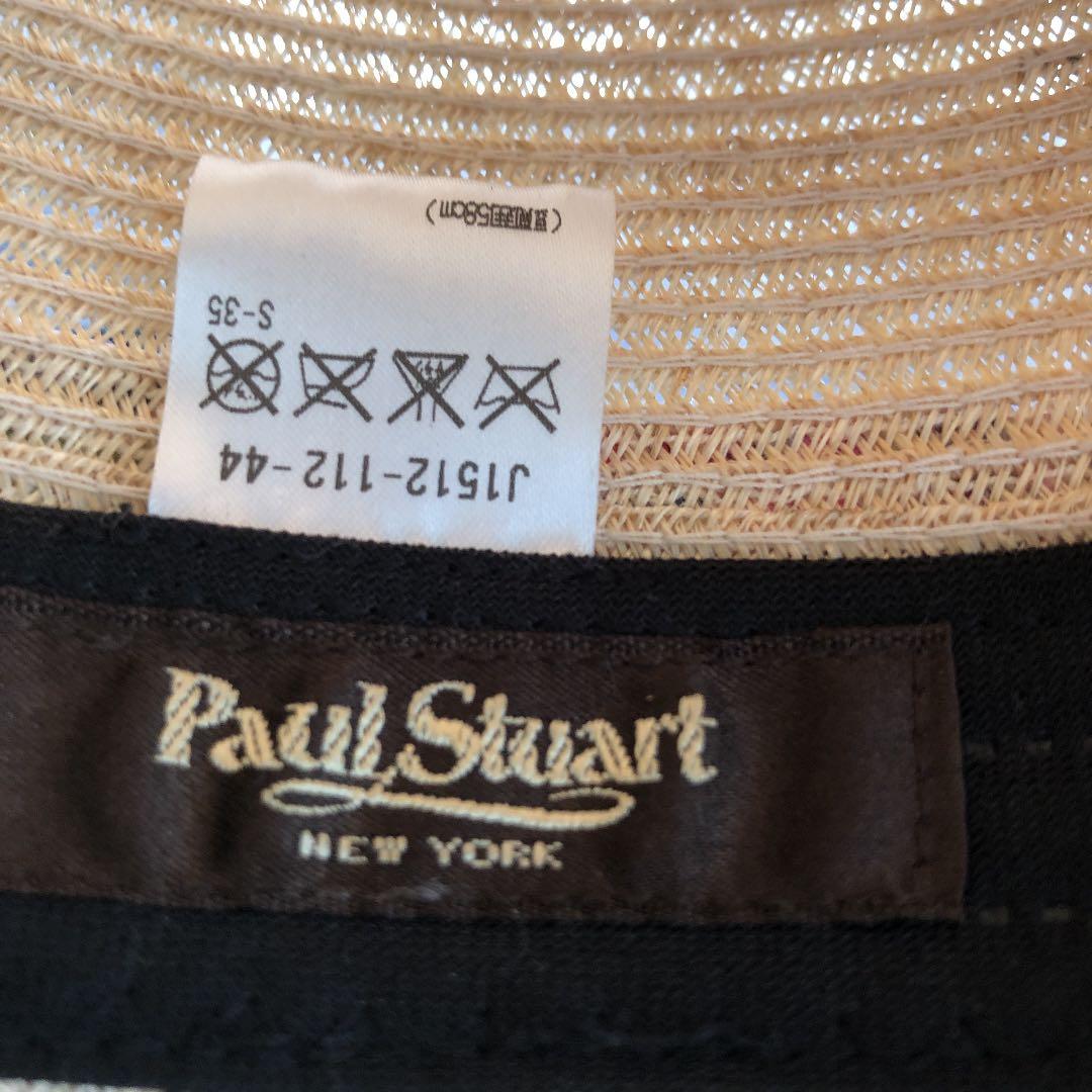 ポールスチュアート 麦わら帽子 ハット