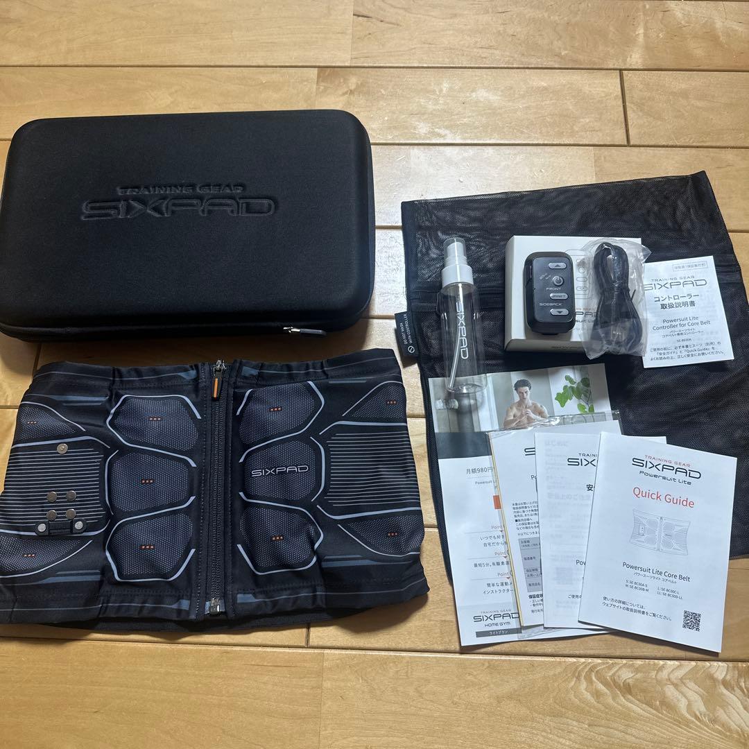 SIXPAD シックスパッド パワースーツ コアベルト M　コントローラー付