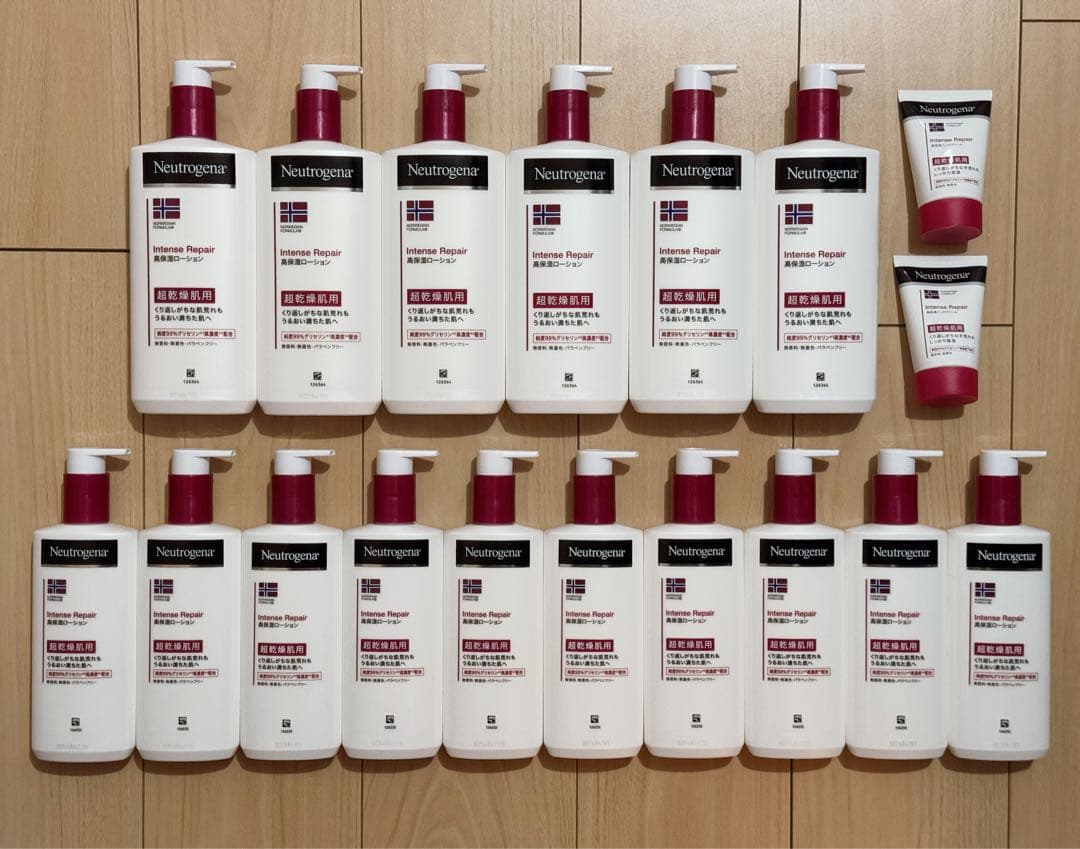 新品未開封　ニュートロジーナ　インテンスリペア　高保湿ローション　まとめ売り