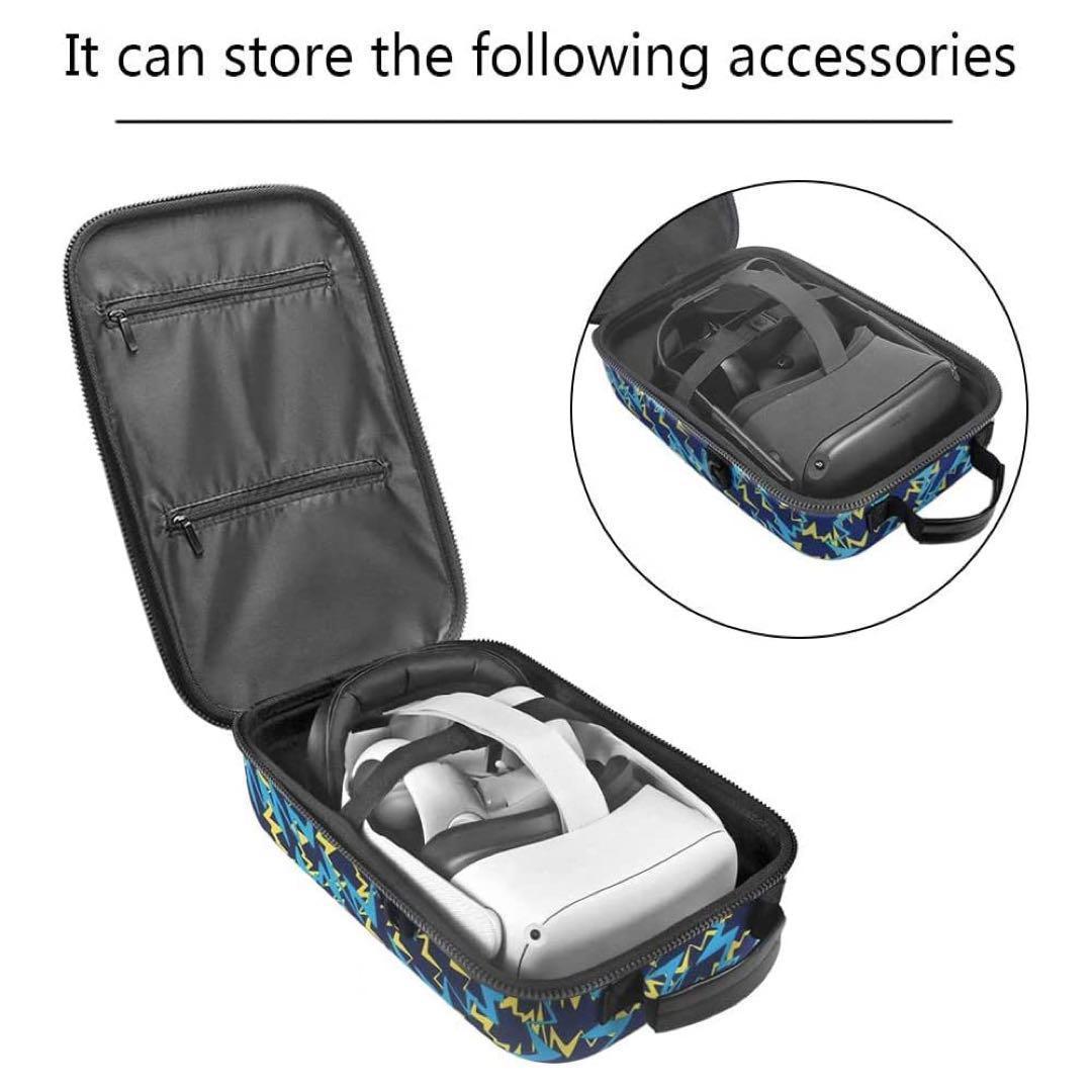 一点のみ✨Zaracle ハード VRケース Quest2 ブルー