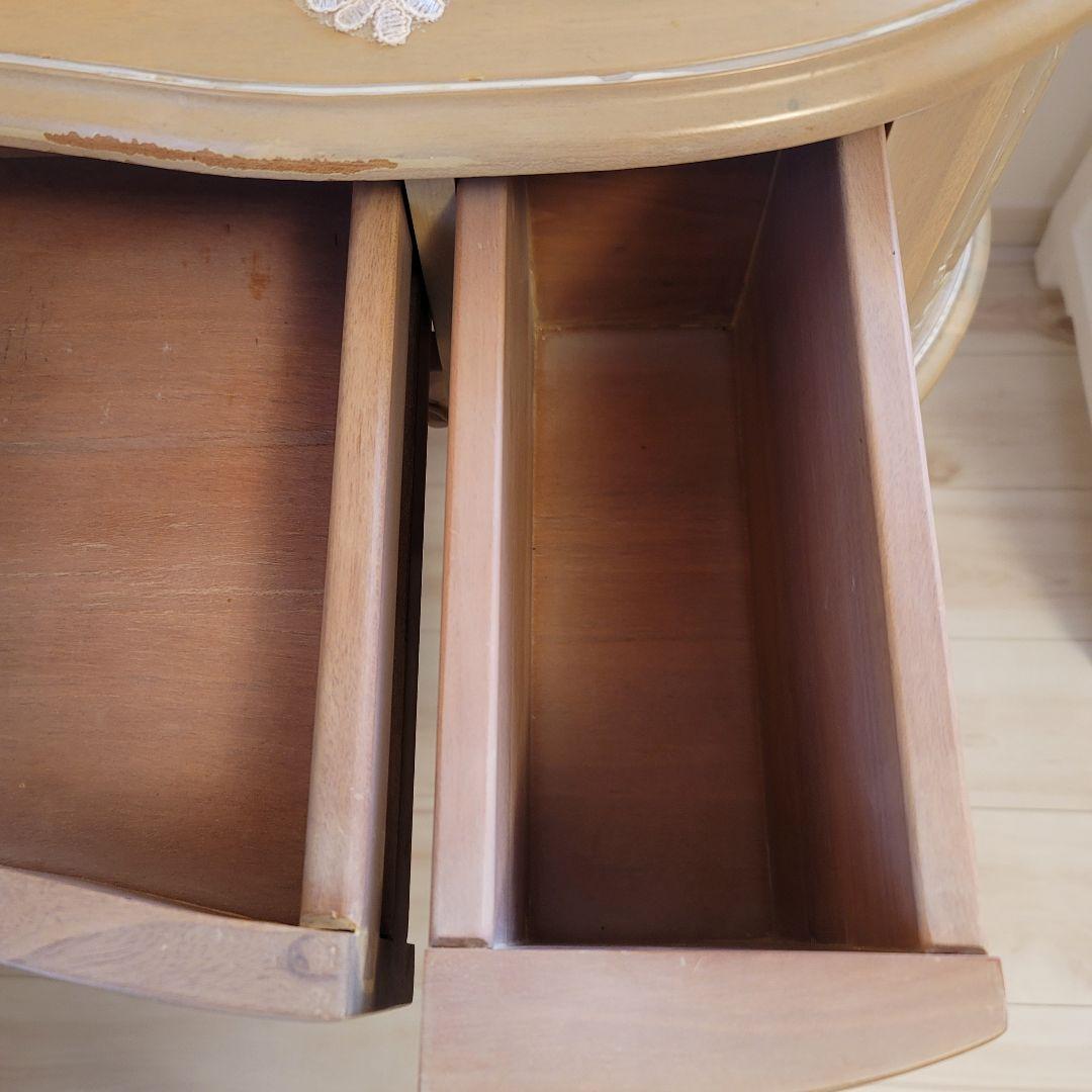 ウエストハウスギャラリー　ねこ脚　ドレッサー　スツール　ロココ調