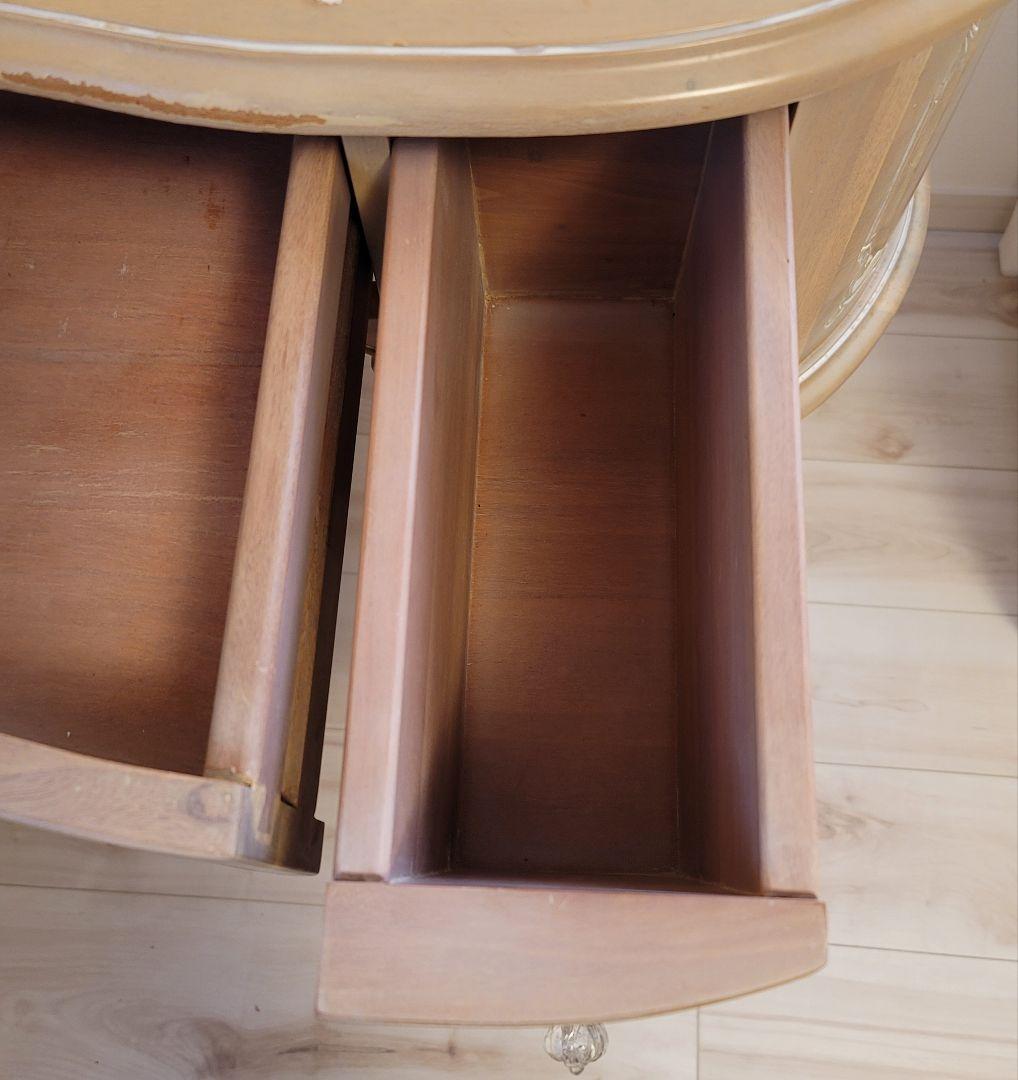 ウエストハウスギャラリー　ねこ脚　ドレッサー　スツール　ロココ調