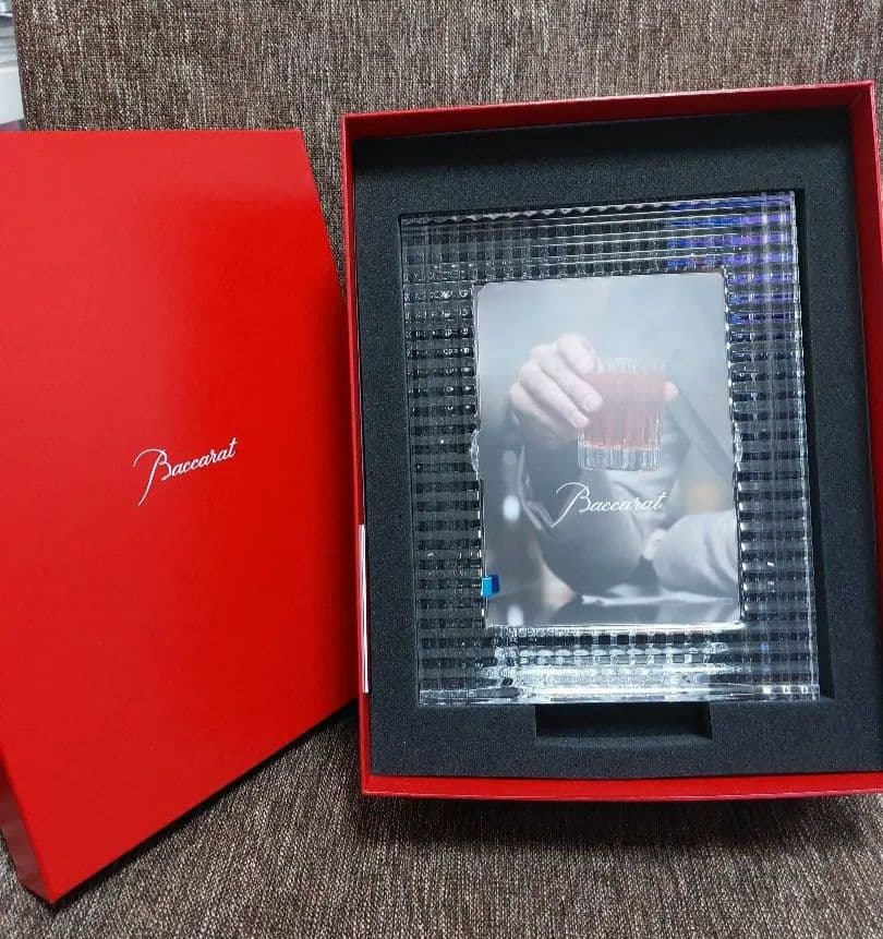 【新品未使用】Baccarat 　アイフォトフレーム