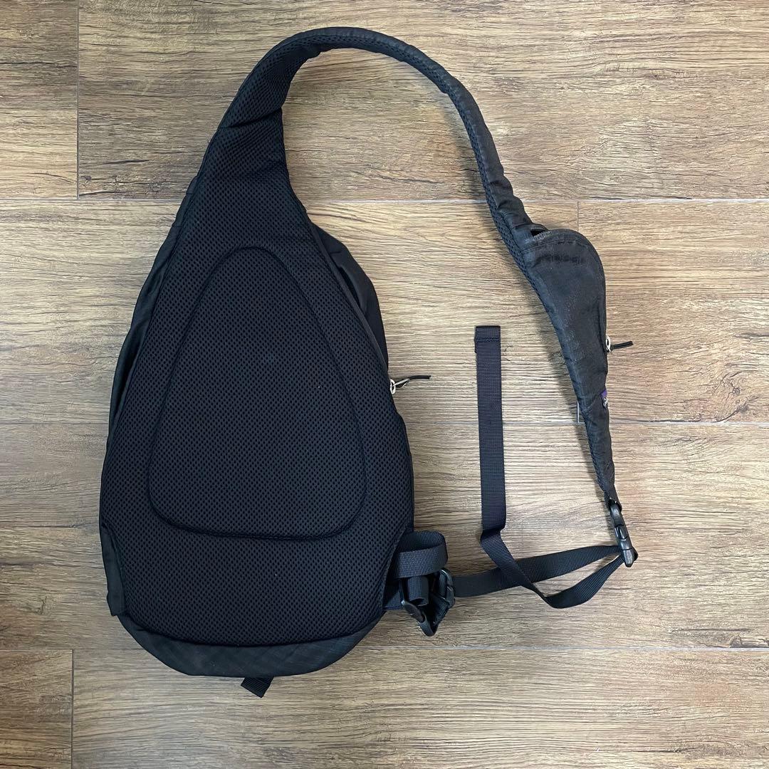 パタゴニア アトムスリング 旧型 ブラック ボディバック ショルダーバッグ