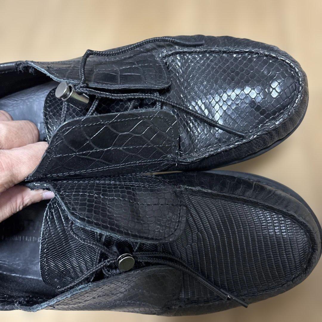 エンジニアードガーメンツ×セバゴ　シューズ　ブラック