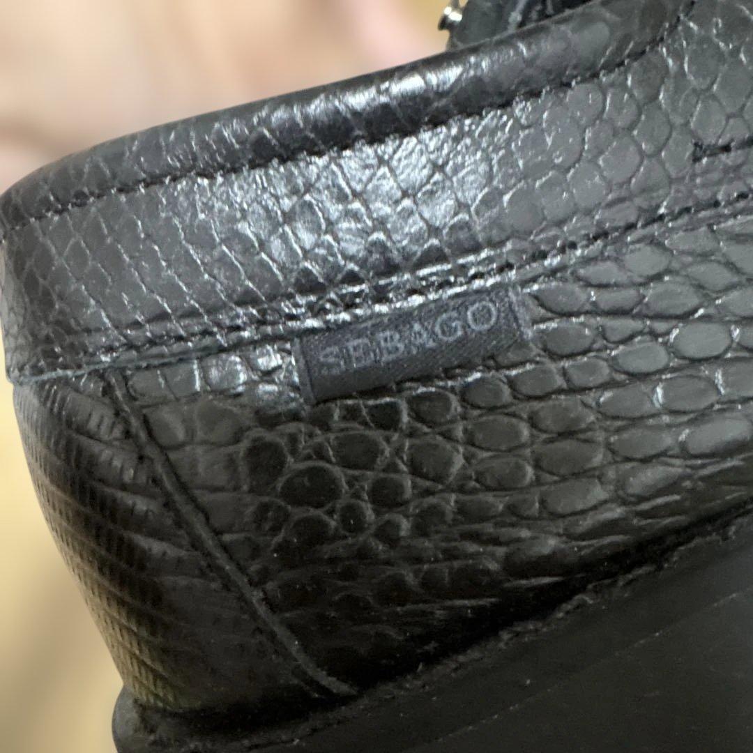 エンジニアードガーメンツ×セバゴ　シューズ　ブラック