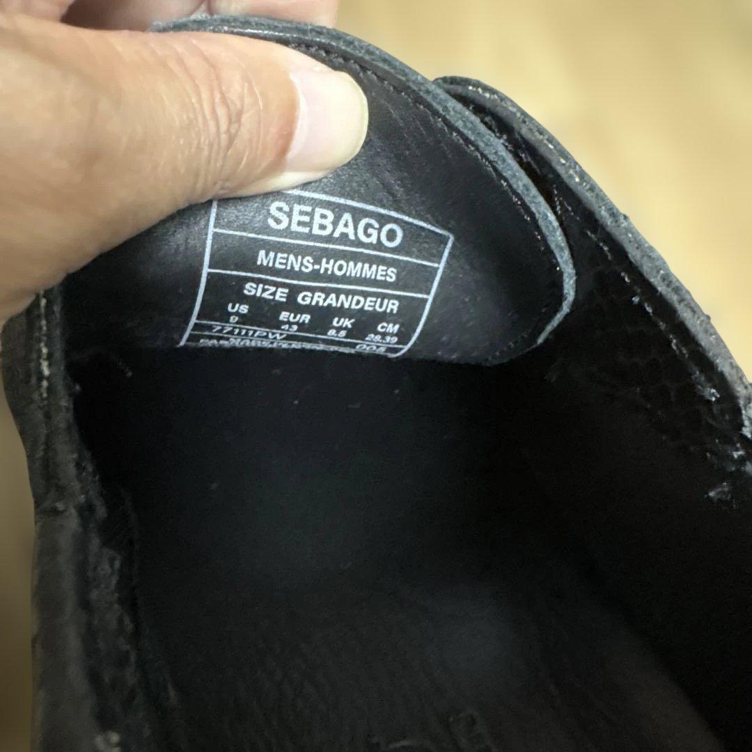 エンジニアードガーメンツ×セバゴ　シューズ　ブラック