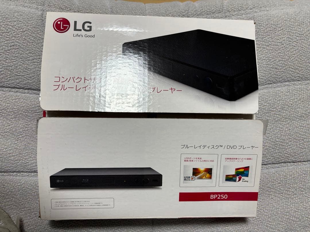 LG ブルーレイプレーヤー フルHDアップコンバート HDMI付属 BP250