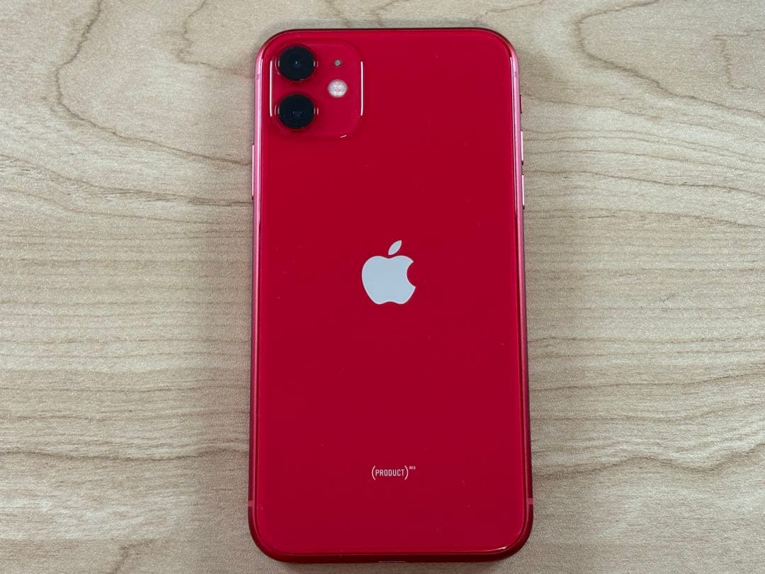 【美品】iPhone11 64GB レッド