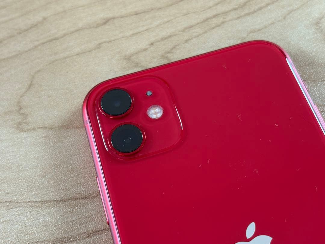 【美品】iPhone11 64GB レッド