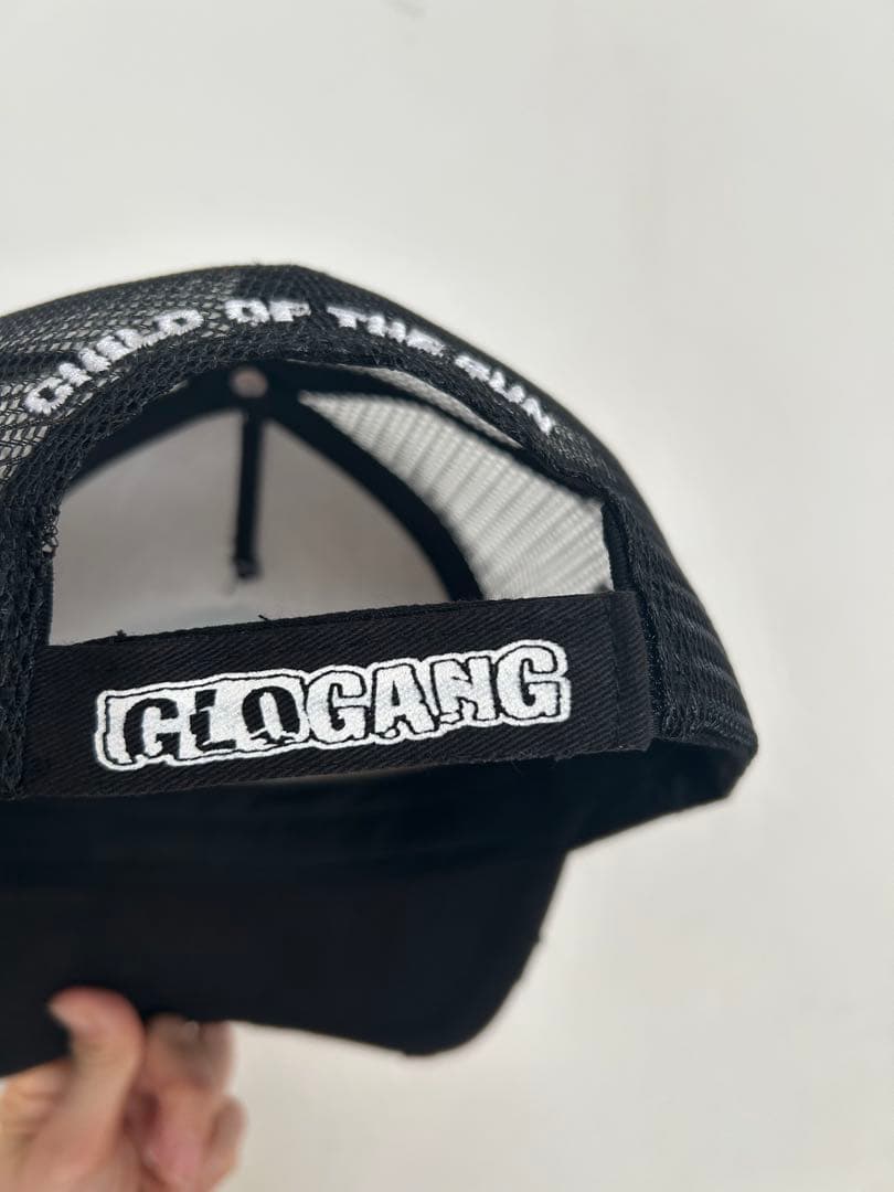 GLO GANG トラッカーハット ブラック グローギャング キャップ