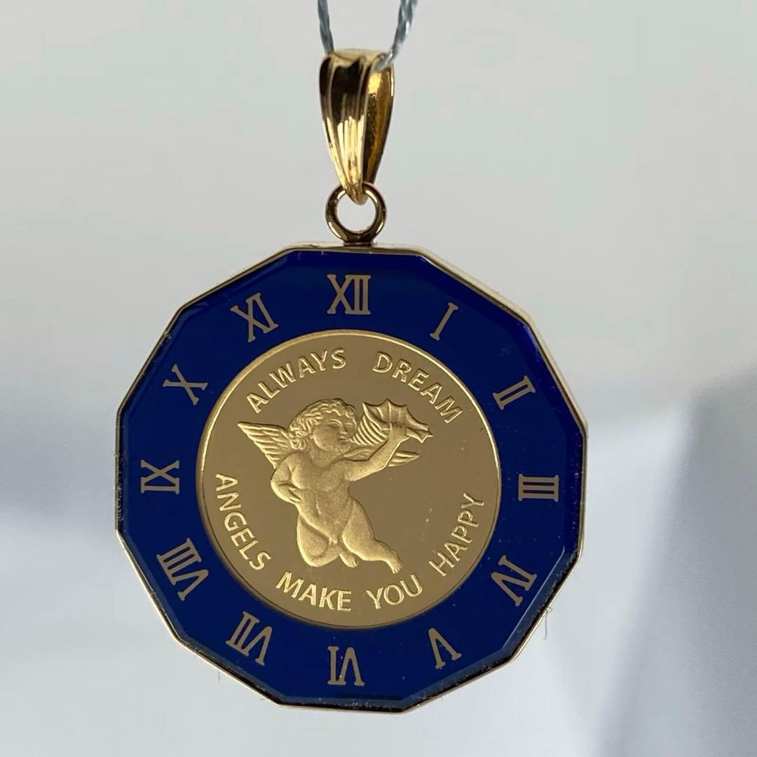 k24 チャーム エンジェル ペンダントトップ