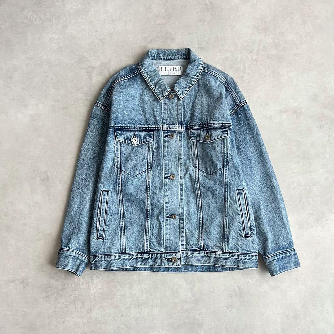 ね*み様 THIRD MAGAZINE サードマガジン オーバーサイズデニムジャ