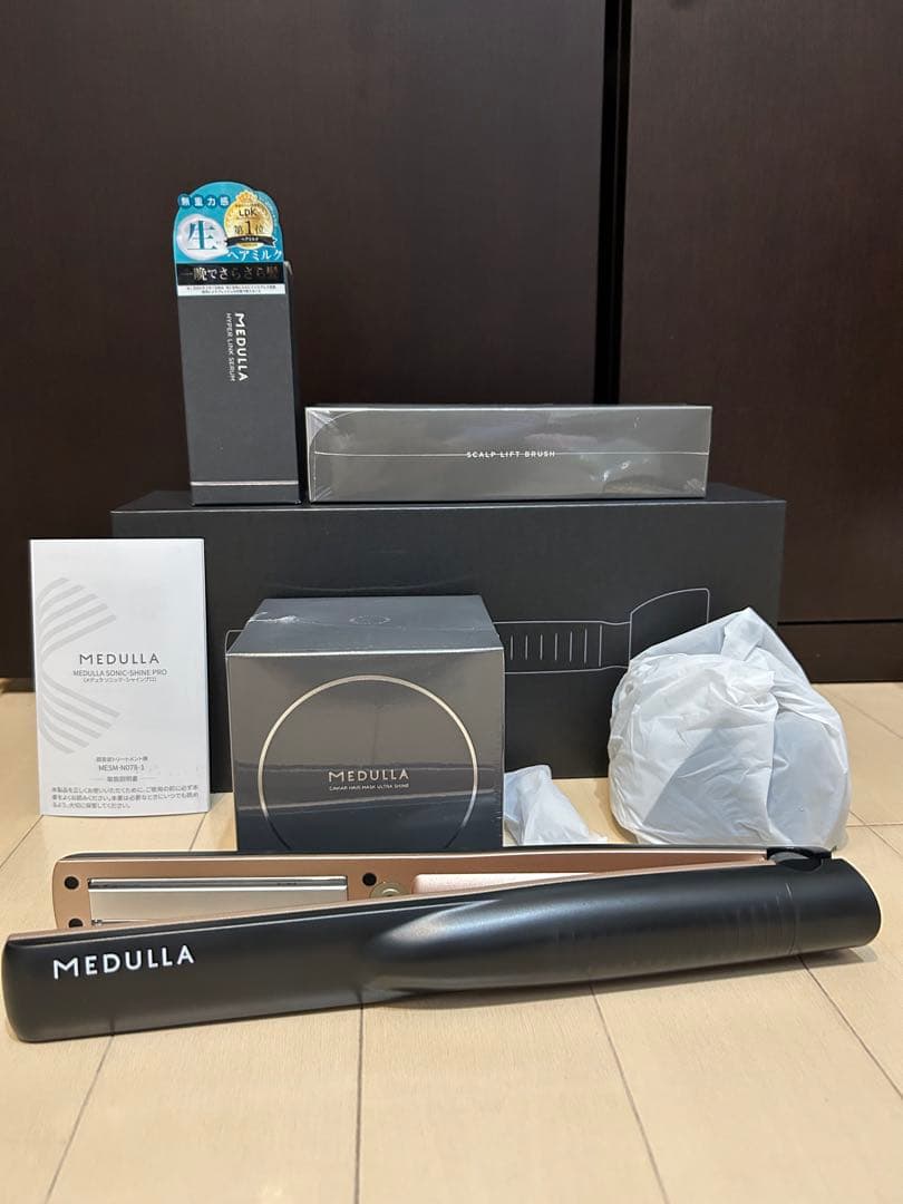 【未使用・展示品】メデュラソニックシャインプロ MESM-N078他4点セット