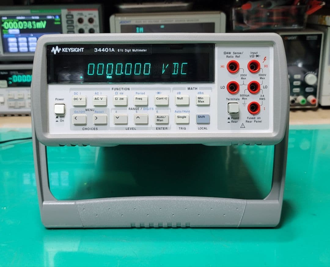 KEYSIGHT/HP 34401A 6.5桁 デジタルマルチメーター