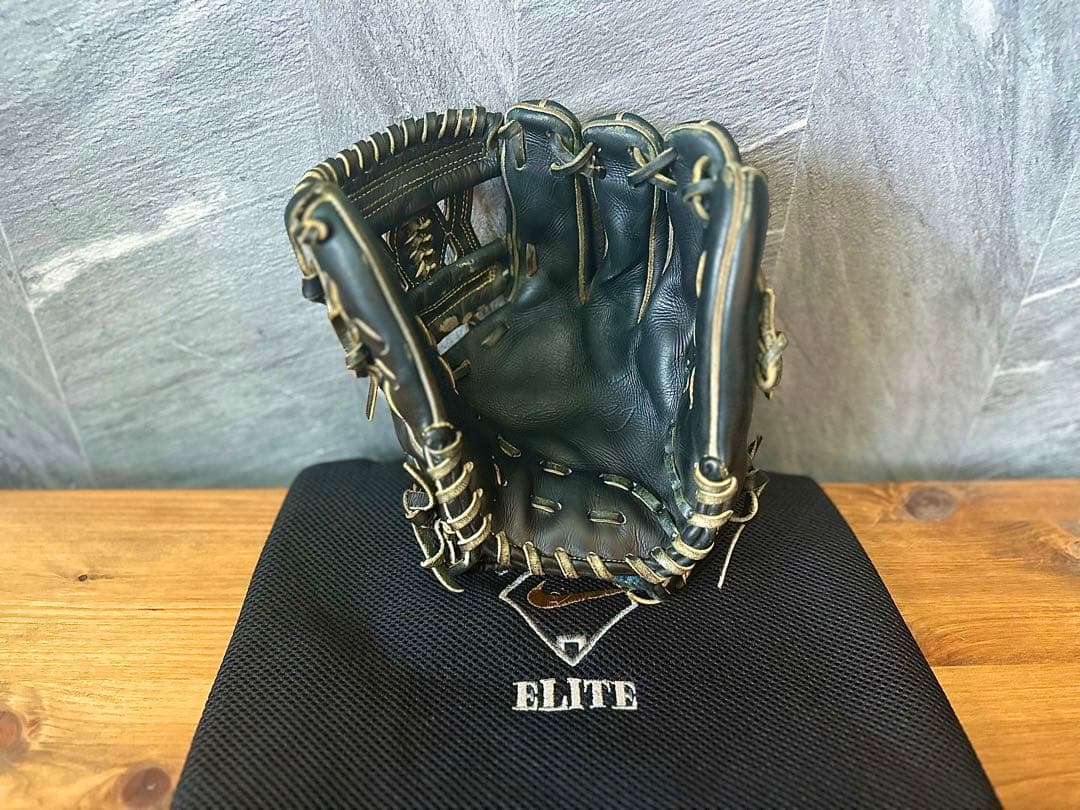 希少品NIKE ナイキ 硬式 内野手用グラブ キップレザー