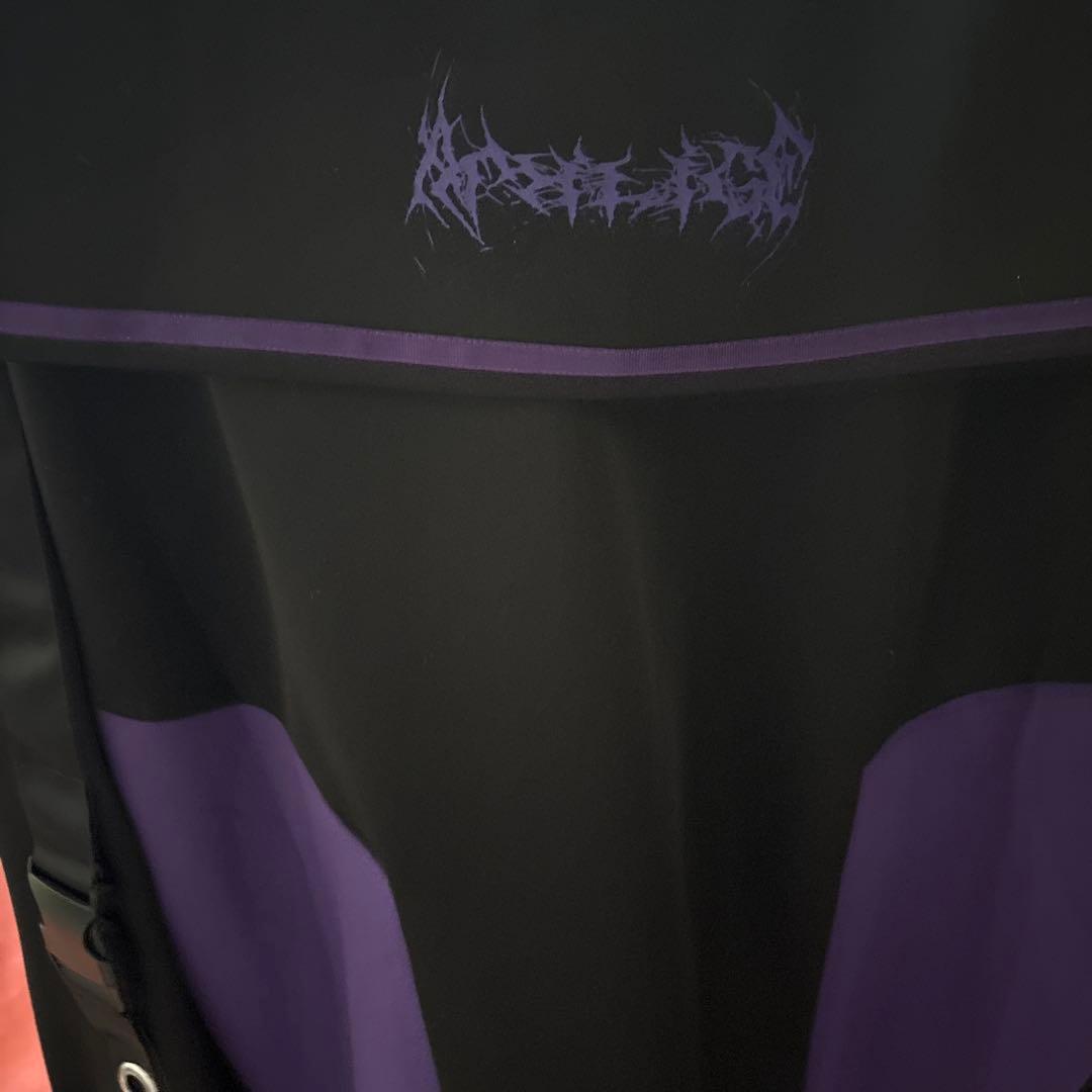 Amilige チャイナボタン付き配色セーラーZIPパーカー