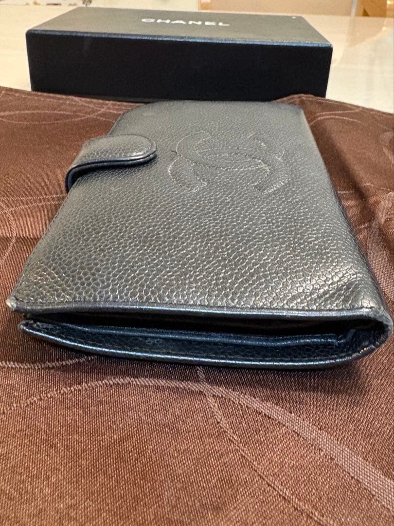 CHANEL キャビアスキン　長財布　キーケース　2点セット