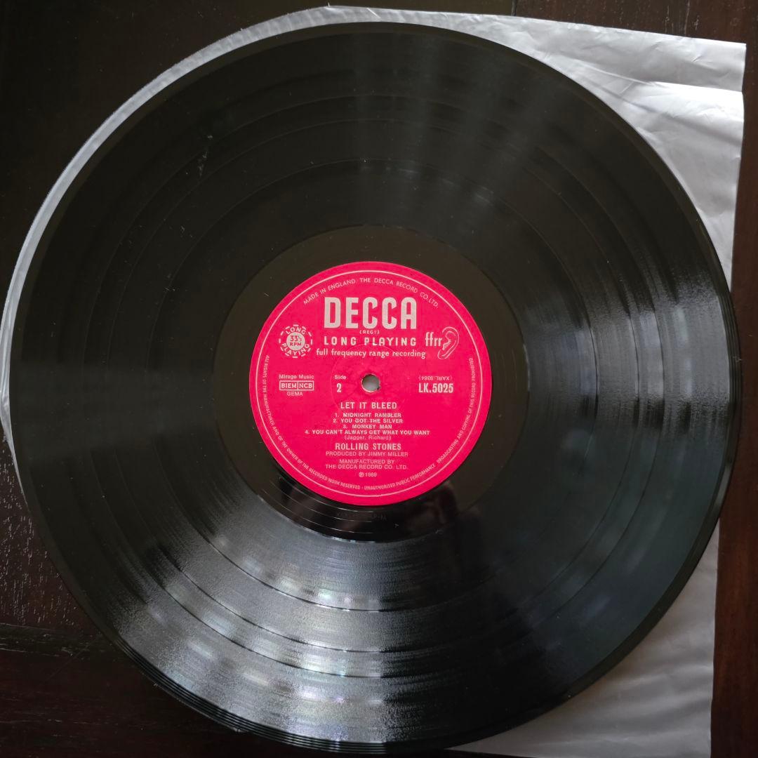 凱*門様 美品 初期UKモノラル盤 ローリングストーンズ LP レット・イット・