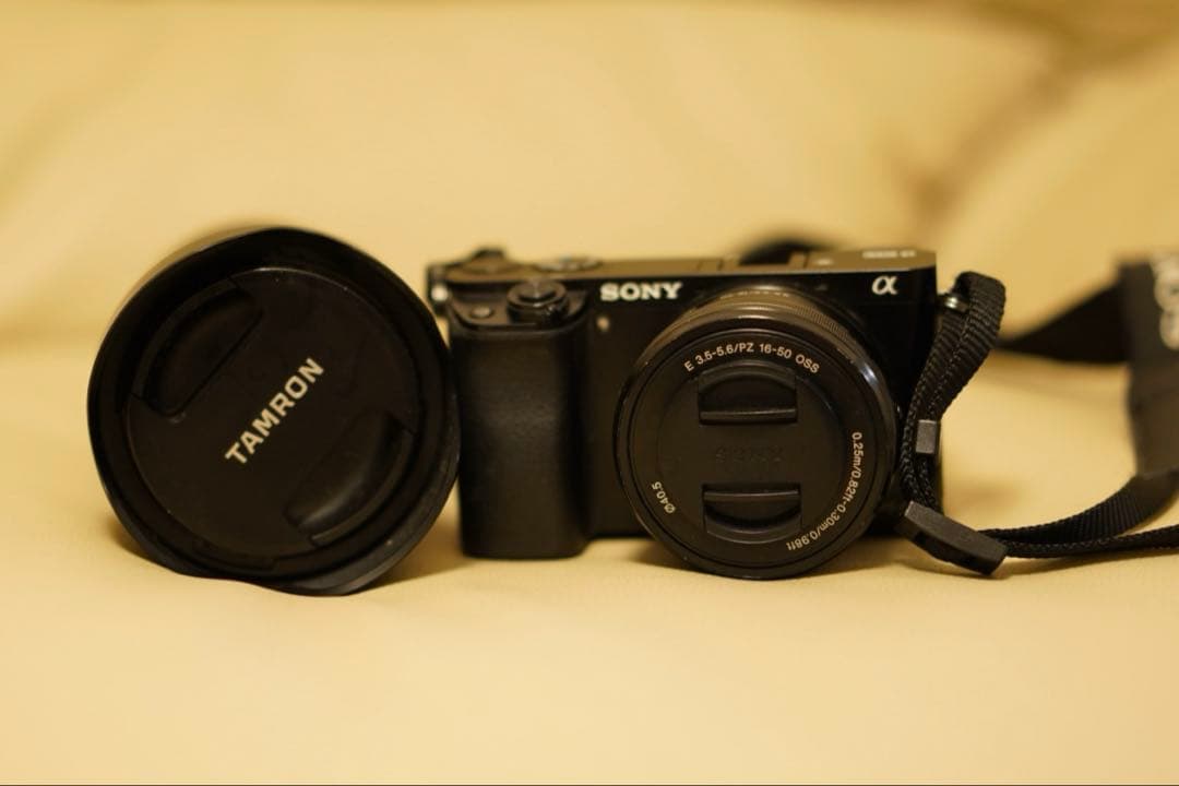 SONY α6000 ミラーレス一眼カメラ　レンズ2個セット