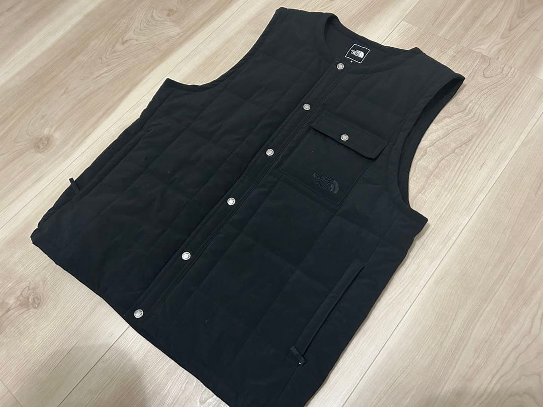 ノースフェイス　メドウウォームベスト　ブラックＭ