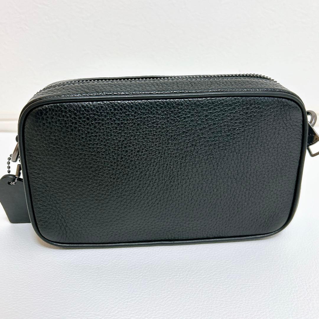 極美品 コーチ ジェイデン ショルダーバッグ クロスボディ 2way レザー 黒
